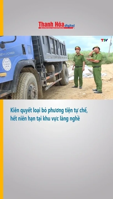 Kiên quyết loại bỏ phương tiện tự chế, hết niên hạn tại khu vực làng nghề