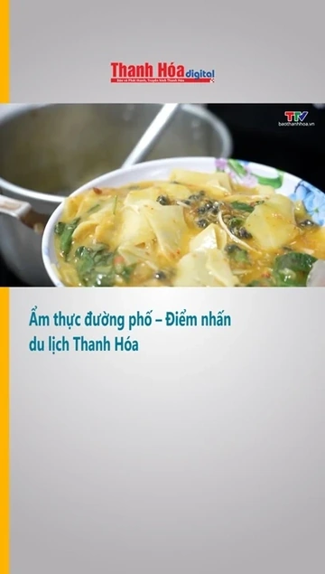 Ẩm thực đường phố – Điểm nhấn du lịch Thanh Hóa