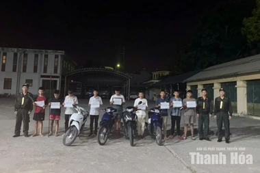 Nhiều thanh, thiếu niên mang hung khí, hẹn nhau giải quyết mâu thuẫn