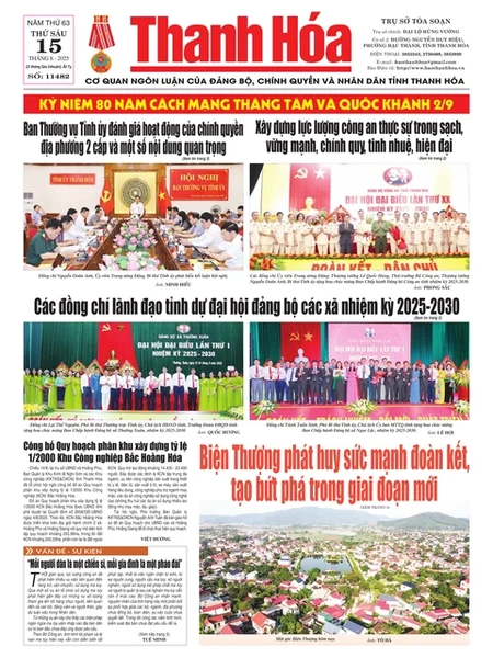 Số 11482 - Thứ Sáu, ngày 15/08/2025