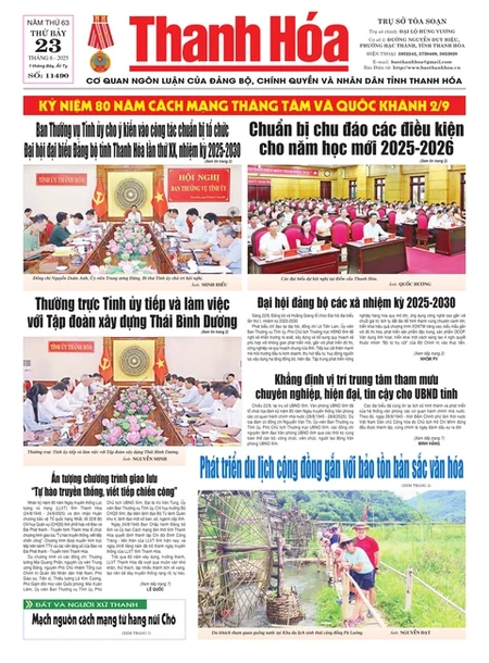 Số 11490 - Thứ Bảy, ngày 23/08/2025