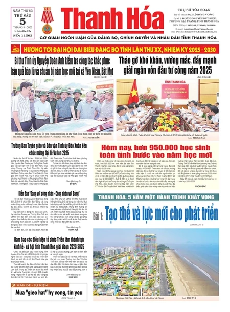 Số 11503 - Thứ Sáu, ngày 05/09/2025