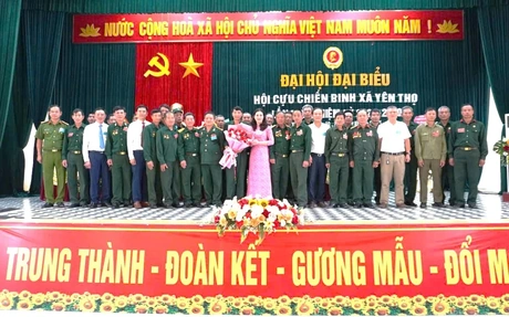Đại hội đại biểu Hội Cựu chiến binh xã  Yên Thọ lần thứ I, nhiệm kỳ 2025-2030