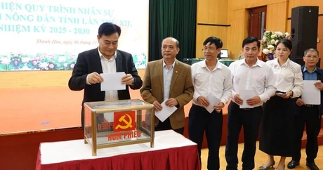 Thực hiện quy trình nhân sự Đại hội Hội Nông dân tỉnh lần thứ XII