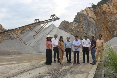 Khẩn trương khắc phục những tồn tại trong lắp đặt, vận hành cân tải trọng tại các mỏ đá