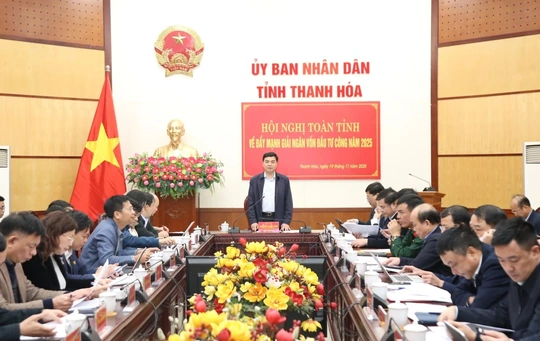 Tập trung hoàn thành mục tiêu, kế hoạch giải ngân vốn đầu tư công năm 2025