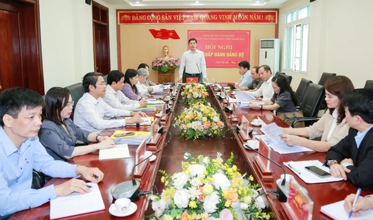 Ban Thường vụ Đảng ủy các cơ quan Đảng tỉnh cho ý kiến, thảo luận triển khai thực hiện Nghị quyết Đại hội, nhiệm kỳ 2025-2030