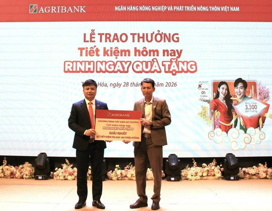 Agribank Chi nhánh Bắc Thanh Hóa tổ chức hội nghị khách hàng năm 2026