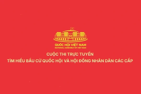Sôi nổi cuộc thi trực tuyến tìm hiểu bầu cử Quốc hội và HĐND các cấp