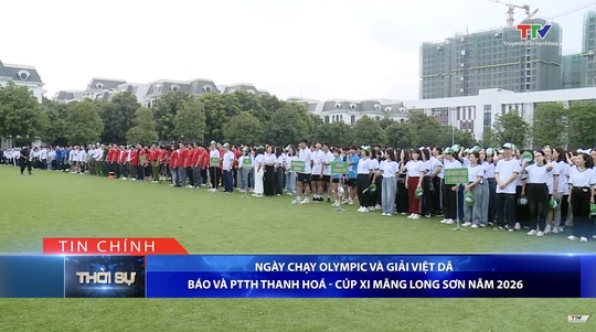 Bản tin Thời sự tối 22/03/2026: Ngày chạy Olympic và Giải việt dã Báo và PTTH Thanh Hoá - Cúp Xi măng Long Sơn năm 2026