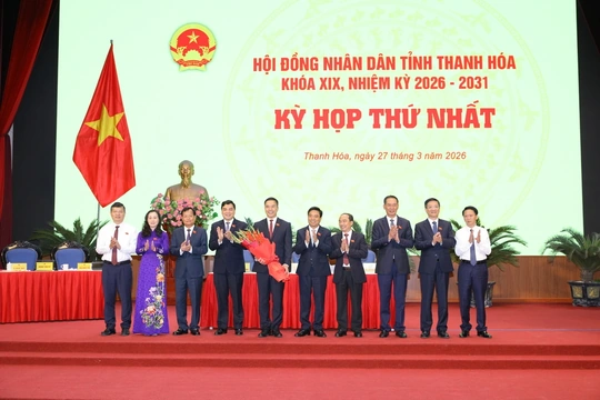 Kỳ họp thứ nhất HĐND tỉnh Thanh Hóa khóa XIX bầu các chức danh lãnh đạo HĐND, UBND tỉnh