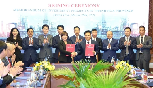 Ký kết ghi nhớ đầu tư 14 dự án tại Thanh Hóa với tổng vốn gần 73.000 tỷ đồng