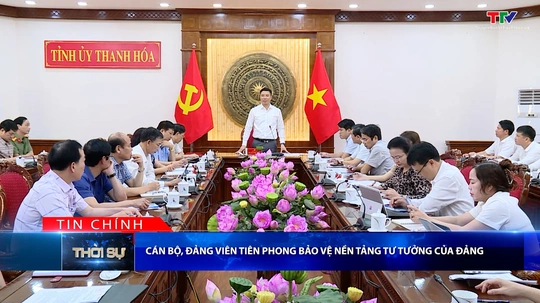 Bản tin Thời sự tối 31/3/2026: Cán bộ, đảng viên tiên phong bảo vệ nền tảng tư tưởng của Đảng