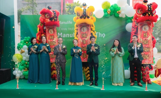Diện mạo mới của văn phòng giao dịch Manulife tại Phú Thọ