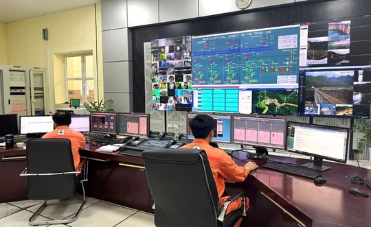 Nhà máy Thủy điện Trung Sơn bảo đảm cung ứng điện liên tục dịp nghỉ lễ