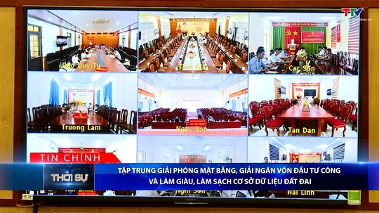 Bản tin Thời sự tối 4/5/2026:&nbsp;Tập trung giải phóng mặt bằng, giải ngân vốn đầu tư công và làm giàu, làm sạch cơ sở dữ liệu đất đai