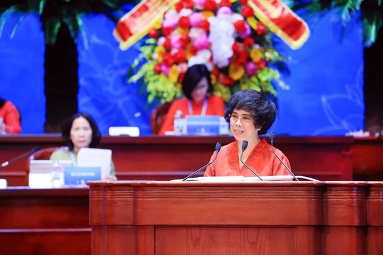 Anh hùng Lao động Thái Hương: Chăm lo cho sức khỏe học đường lúc này chính là sự chuẩn bị trách nhiệm nhất của phụ nữ