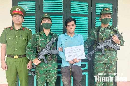 Bắt giữ một đối tượng người Lào tàng trữ ma túy