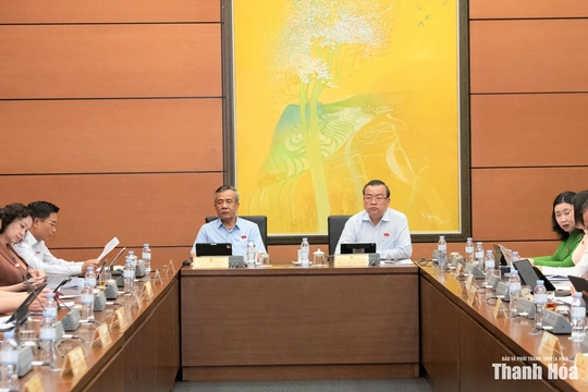 Đại biểu Quốc hội tỉnh Thanh Hóa góp ý nhiều nội dung quan trọng vào các dự thảo luật