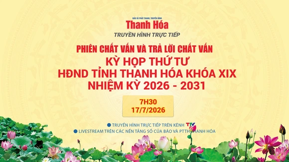 Truyền hình trực tiếp: Phiên chất vấn và trả lời chất vấn, Kỳ họp thứ tư, HĐND tỉnh Thanh Hóa khóa XIX