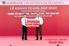 Ngân hàng Nông nghiệp và phát triển nông thôn chi nhánh Nam Thanh Hóa đồng hành cùng ngành giáo dục và đào tạo Thanh Hóa
