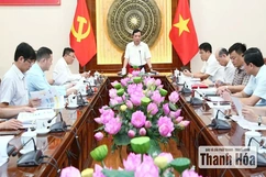 Cho ý kiến về phương án tổ chức phục vụ Đại hội đại biểu Đảng bộ tỉnh Thanh Hóa lần thứ XX, nhiệm kỳ 2025-2030