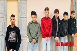 Bắt giữ 6 đối tượng cố ý gây thương tích và gây rối TTCC