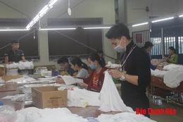 Giá trị sản xuất công nghiệp, tiểu - thủ công nghiệp trên địa bàn huyện Nga Sơn đạt 293,4 tỷ đồng