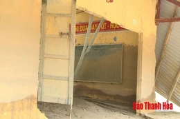 Học sinh Sa Ná sẽ học tạm ở gầm nhà sàn
