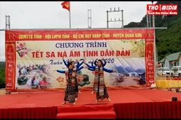 Tết Sa Ná ấm tình dân bản