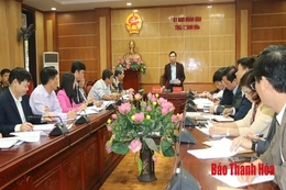 Thanh Hóa họp Ban Chỉ đạo phòng chống dịch Covid-19: Có 5 người đang được cách ly tại các bệnh viện
