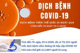 [Infographics] - 75.132 người mắc dịch bệnh viêm đường hô hấp cấp COVID-19 trên toàn thế giới