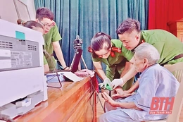 Công an huyện Hà Trung: Hiệu quả từ phong trào thi đua “Vì an ninh Tổ quốc”