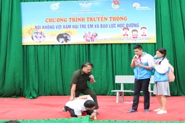 Truyền thông “Nói không với bạo lực học đường và xâm hại trẻ em”