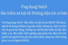 Ứng dụng VssID - Bảo hiểm xã hội số: Những tiện ích cơ bản