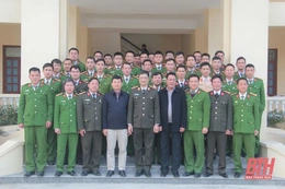 Giám đốc Công an tỉnh kiểm tra công tác đảm bảo an ninh - trật tự Tết Nguyên đán Tân Sửu 2021