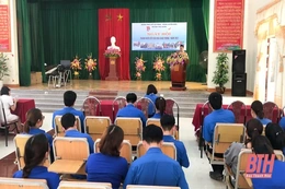 Ngày hội thanh niên với văn hóa giao thông tại huyện Thọ Xuân