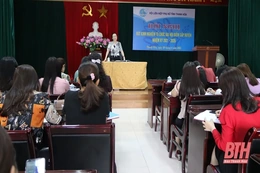 Hội LHPN tỉnh rút kinh nghiệm tổ chức đại hội điểm cấp huyện nhiệm kỳ 2021-2026