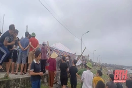 Vụ 4 học sinh đuối nước tại xã Hoằng Hải: Tìm thấy thi thể cuối cùng sau 3 ngày mất tích