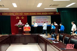 Ban Thường trực  Ủy ban MTTQ tỉnh phát động ủng hộ phòng, chống dịch bệnh COVID-19