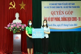Công ty CP Công nông nghiệp Tiến Nông hỗ trợ công tác phòng, chống dịch COVID-19