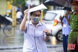 Những hình ảnh trước buổi thi đầu tiên, kỳ thi tốt nghiệp THPT năm 2021