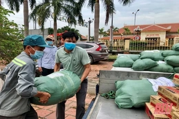 Tấm lòng vàng của người dân xứ Thanh hướng về thành phố mang tên Bác