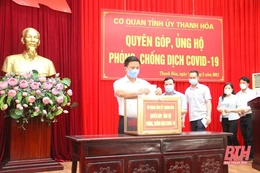 Tỉnh ủy, HĐND, UBND, Ủy ban MTTQ Việt Nam tỉnh Thanh Hoá kêu gọi các tổ chức, cá nhân trong và ngoài tỉnh tiếp tục tham gia phòng, chống thành công đại dịch COVID-19