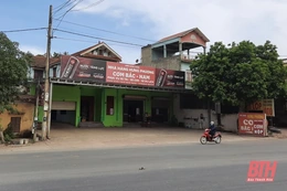 Quán ăn dọc Quốc lộ 1A trên địa bàn t hị xã Bỉm Sơn  dừng hoạt động từ 16 giờ ngày 25-8-2021