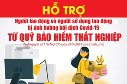 [Infographic] - Hỗ trợ người lao động và người sử dụng lao động bị ảnh hưởng bởi dịch COVID-19