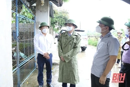 Khẩn trương truy vết các trường hợp liên quan ca mắc COVID-19 tại huyện Thiệu Hóa