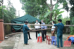 Dỡ phong tỏa xưởng may Triệu Sơn và cụm dân cư phố 1, thị trấn Triệu Sơn