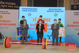 Kết thúc Giải vô địch cử tạ quốc gia và Giải vô địch các CLB cử tạ quốc gia năm 2021 tại Thanh Hóa