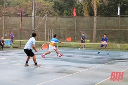Sôi nổi Giải quần vợt “Mừng Đảng - Mừng Xuân” Nhâm Dần 2022